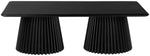 Crimson Solid Wood Single Coffee Table