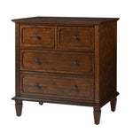 Hadrian 4-Drawer Accent Chest - Walnut