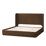 Braise Platform Bed - Walnut