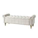 Georgia Bench - Ivory