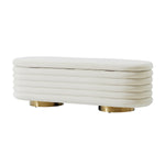 Rupert Bench - Ivory / 54