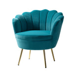 Donata Barrel Chair - Blue