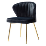 Luna Side Chair - Black
