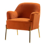 Nora Accent Chair - Orange