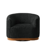Alva Swivel Armchair - Coral / 31.5
