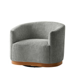 Alva Swivel Armchair - Grey / 31.5