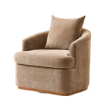 Eldora Swivel Armchair - Camel