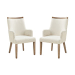 Albert Dining Chair Set of 2 - Ivory