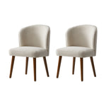 Cecilia Dining Chair,Set of 2 - Linen