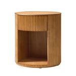 Bert Round End Table - Oak