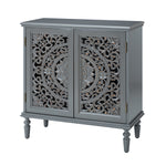 Delia Accent Cabinet - Gray