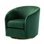 Amarante Swivel Chair - Green