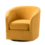 Amarante Swivel Chair - Mustard