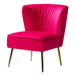Monica Side Chair - Fuchsia