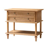 Lajos End Table - Oak
