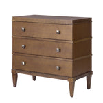 Justin 3-Drawer Nightstand - Walnut