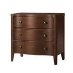 Kiaus 27'' W 3-Drawer Nightstand - Walnut