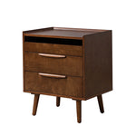 Florrie Nightstand - Walnut