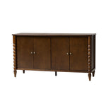 Alex 4-Door Sideboard - Brown