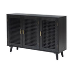 Alexis 3 Door Accent Sideboard - Black