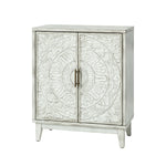 Thea Accent Cabinet - White