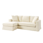 Jacindo Slipcovered Sectional - Linen