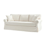 Enrico Slipcovered Sofa - White / 82.3