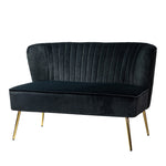 Amora Loveseat - Black