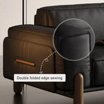Adelfus Genuine Leather Standard Sofa Couch