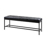 Jakob Upholstered Bench - Black