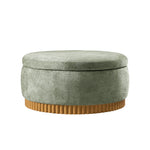 Reverie Ottoman - Moss