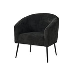 George Modern Boucle Armchair - Black