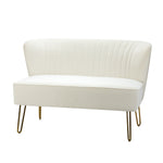 Eloisa Loveseat - Ivory
