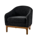 Joseph Boucle Armchair Chair - Black