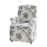 Kanrad Slipcover Dining Chair with Casters - JEA