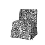 Edwin Slipcovered Chair - Black