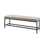 Jakob Upholstered Bench - Beige