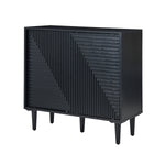 Undine Accent Cabinet - Black