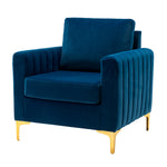 Ganymedes Club Chair - Navy