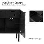Octavia 63'' W Sideboard with Drawers and Wine Glass Rack