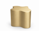 Raymona Coffee Table - Brass