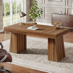 Sophie Executive Mid-Century Modern Home Office Desk with Sturdy Base