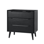 Werner 3 Drawer Accent Chest - Black