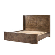 Rutilus King Bed - Brown