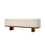 Cheryl Bench - Ivory / 57