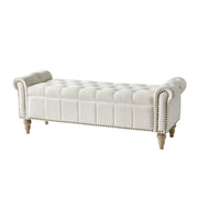 Georgia Bench - Ivory