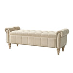 Georgia Bench - Linen