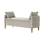 Olive Bench - Grey