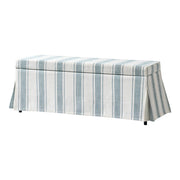 Trista Bench - Navy / 46.4
