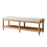 Delfina Bench - Tan